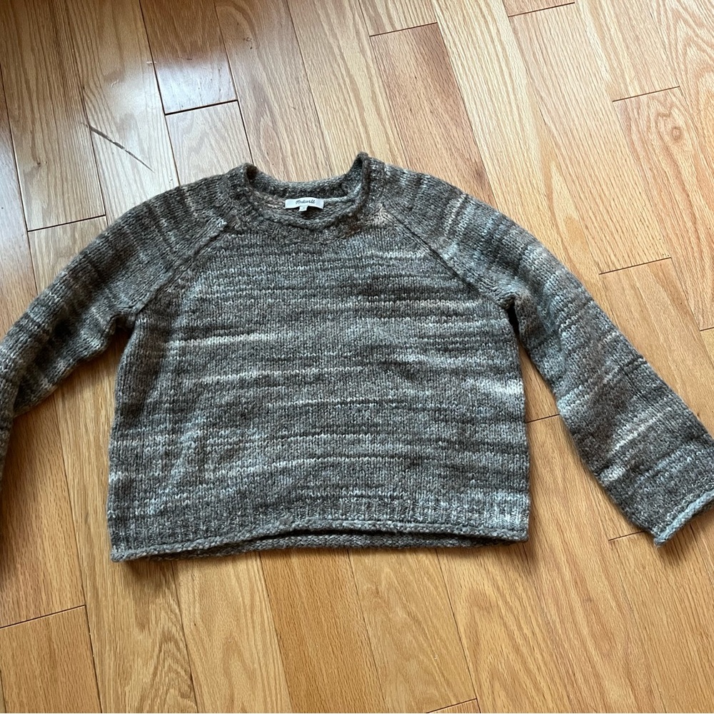 Madewell Cropped Boxy Sweater